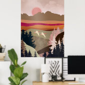 Zomer Ganzen Poster (Thuiskantoor)