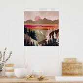 Zomer Ganzen Poster (Keuken)