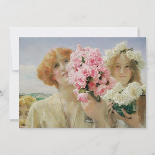 Zomer gave van Sir Lawrence Alma-Tadema (Voorkant)