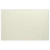 Zomer Geel Witte Palmprint Stof (Yard (91,4 cm))