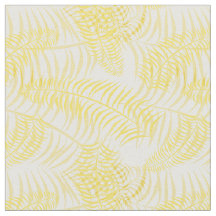 Zomer Geel Witte Palmprint