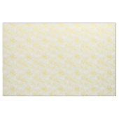 Zomer Geel Witte Palmprint Stof (Fat Quarter)