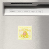 Zomer gele limonade magneet (Insitu (Vaatwasser))