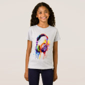 Zomer geluidsgolven t-shirt (Voorkant volledig)