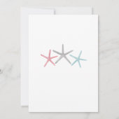 Zomer Gender Reveal Party Kaart (Achterkant)