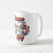 Zomer genieten koffiemok (Voorkant rechts)