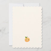 Zomer Geslacht Neutrale Baby Shower Kaart (Achterkant)