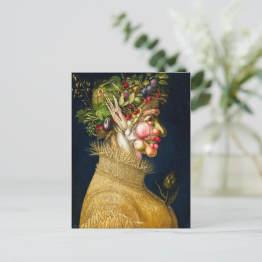 Zomer | Giuseppe Arcimboldo | Briefkaart (Staand voorkant)