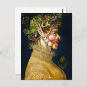 Zomer | Giuseppe Arcimboldo | Briefkaart (Voorkant / Achterkant)