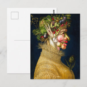 Zomer Giuseppe Arcimboldo Briefkaart