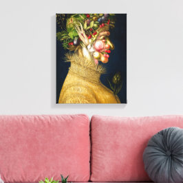 Zomer | Giuseppe Arcimboldo | Canvas Afdruk