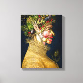 Zomer | Giuseppe Arcimboldo | Canvas Afdruk (Voorkant)