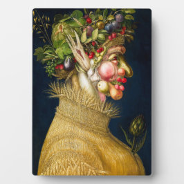 Zomer | Giuseppe Arcimboldo | Fotoplaat