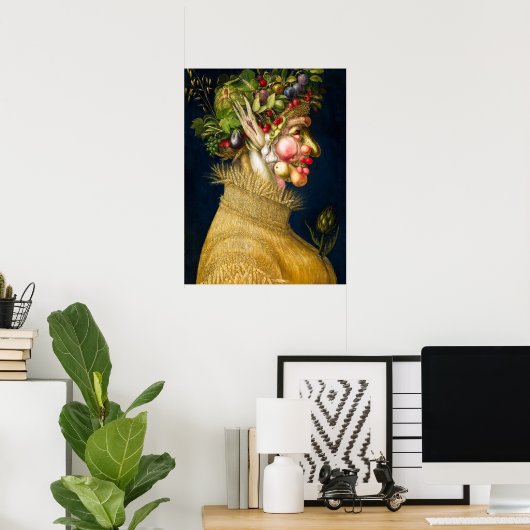 Zomer | Giuseppe Arcimboldo | Poster (Thuiskantoor)