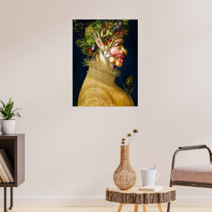 Zomer Giuseppe Arcimboldo Poster