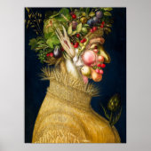 Zomer | Giuseppe Arcimboldo | Poster (Voorkant)