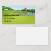 Zomer Golf Thema Visitekaartje (Voorkant / Achterkant)