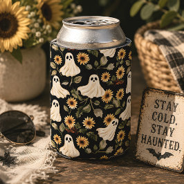Zomer Goth Geesten & Zonnebloemen Spooky Blikjeskoeler