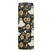 Zomer Gothic Geesten en Zonnebloemen Spooky Thermosbeker (Achterkant)