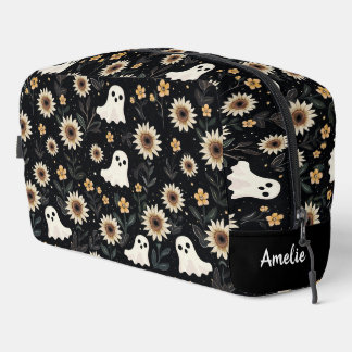 Zomer Gothic Geesten en Zonnebloemen Spooky Toilettasje