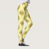 Zomer gouden barok leggings (Rechts)