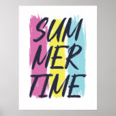 Zomer grafisch. poster (Voorkant)