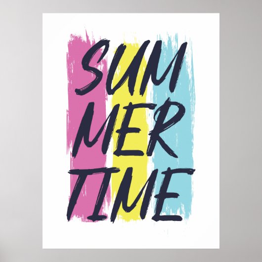 Zomer grafisch. poster (Voorkant)