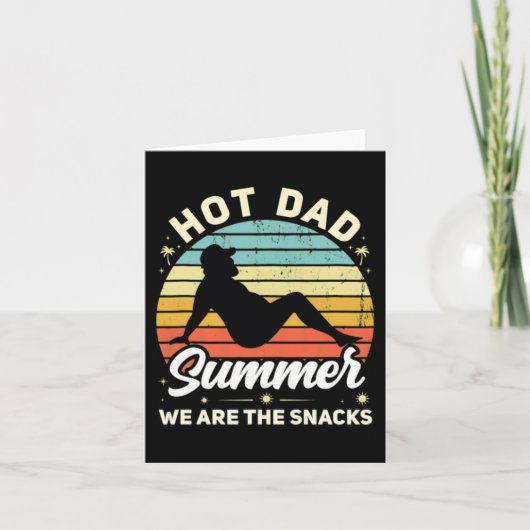 Zomer Grappige Grap Meme Vaderdag Kaart (Voorkant)