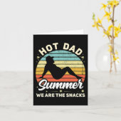 Zomer Grappige Grap Meme Vaderdag Kaart (Gele Bloem)