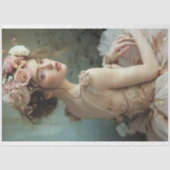 Zomer Groen & Zacht Roze Ballerina Schoonheid & Bl Tissuepapier (Voorkant)