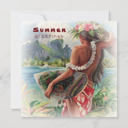 Zomer groeten (Voorkant)