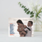 Zomer Groeten Adjectieven Briefkaart (Staand voorkant)