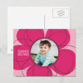 Zomer Groeten Bloom Briefkaart (Voorkant / Achterkant)