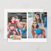 Zomer Groeten Strand Briefkaart (Voorkant / Achterkant)