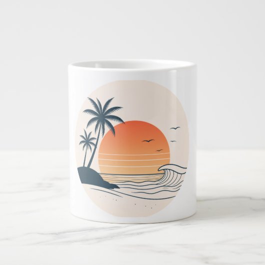 Zomer Grote Koffiekop (Voorkant)