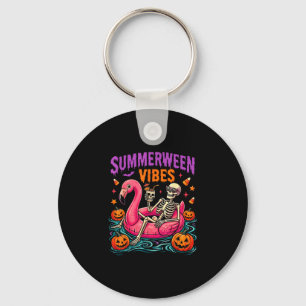 Zomer halloween skelet kostuum griezelig sleutelhanger