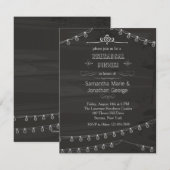 Zomer Hanglampen uitnodiging (Voorkant / Achterkant)