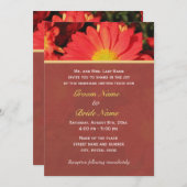 Zomer, herfst-dagbloementjes kaart (Voorkant / Achterkant)