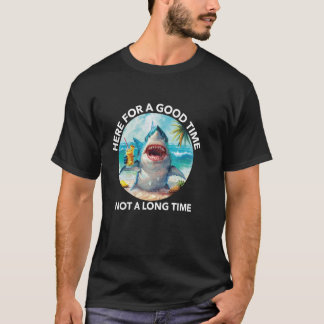 Zomer Hilarisch Haai Aloha Jawsome Plezier op Hawa T-shirt