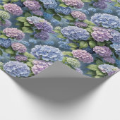 Zomer Hydrangea tuin Cadeaupapier (Hoek)