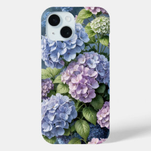 Zomer Hydrangea tuin iPhone 15 Case