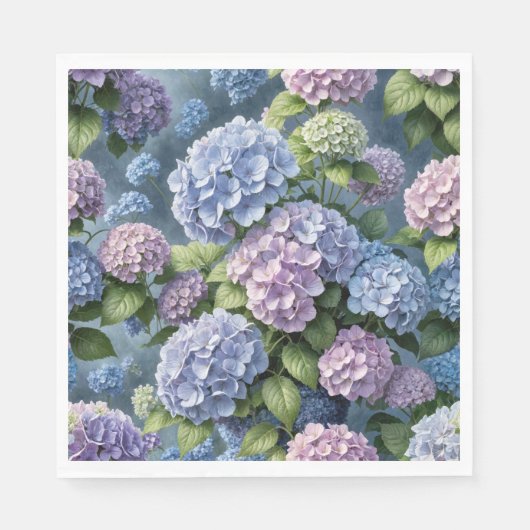 Zomer Hydrangea tuin Servet (Voorkant)
