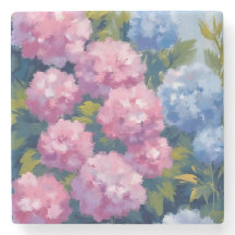 Zomer Hydrangea's | Roze & Blauwe Kustbloemen