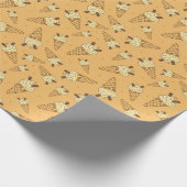 Zomer Ice Cream Cones Kids Verjaardagsfeest Cadeaupapier (Hoek)