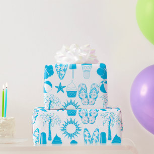 Zomer Iconen Cadeaupapier