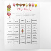 Zomer ijs fotofeest drieluik uitnodiging (Binnenzijde eerst)