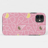 Zomer Ijs Patroon Case-Mate iPhone Case (Achterkant (horizontaal))