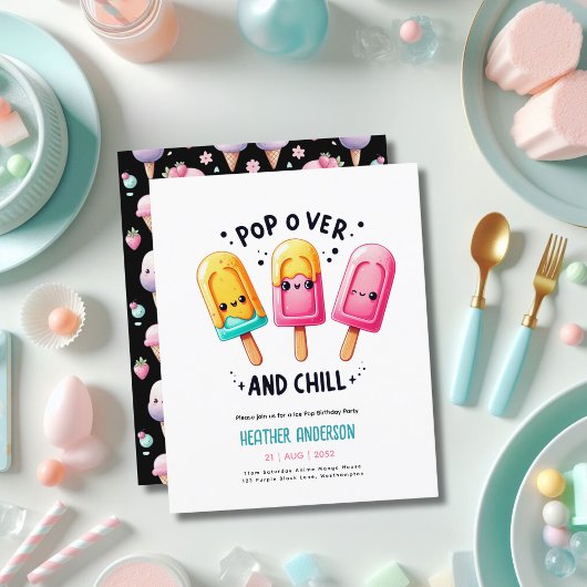 Zomer Ijs Pop ijsje Ijs Verjaardag Kinderen