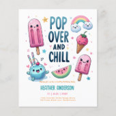 Zomer Ijs Pop ijsje Ijs Verjaardag Kinderen (Voorkant)