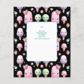 Zomer Ijs Pop ijsje Ijs Verjaardag Kinderen (Achterkant)